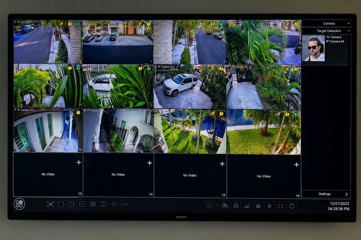 AI-assisted detection and monitoring interface